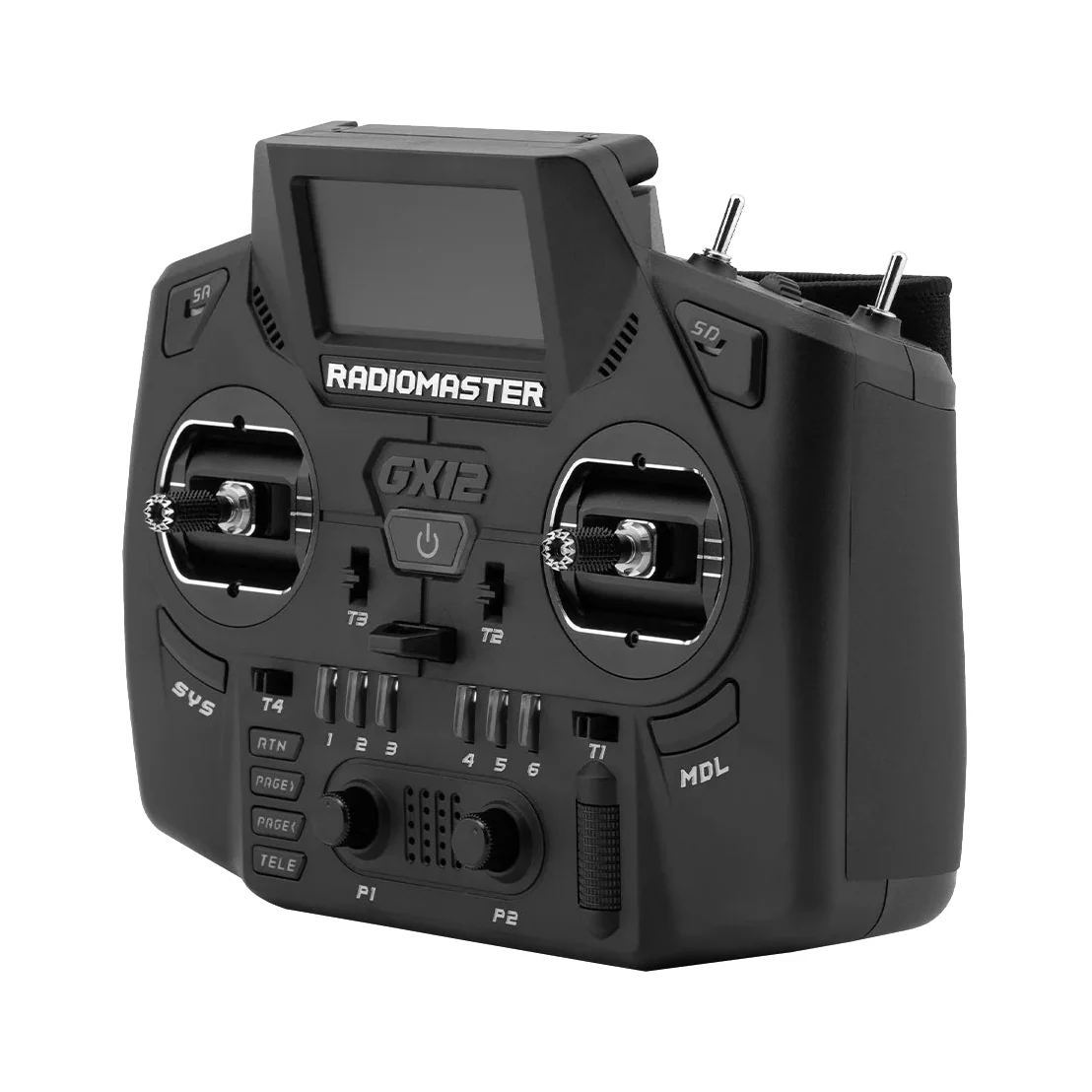 RadioMaster GX12 Gemini-X controller - dark mode image 2