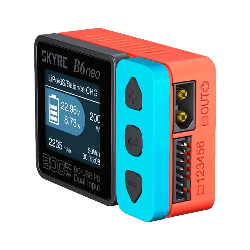 Radiomaster SkyRC B6 Neo 200w DC with DC/PD Dual Input Smart Charger