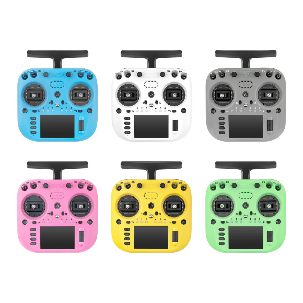 RadioMaster TX15 controller colour range image 1 on transparent background with Version 4 white halo