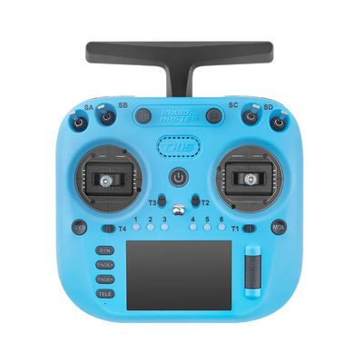 RadioMaster TX15 controller image 2 on transparent background with Version 4 white halo