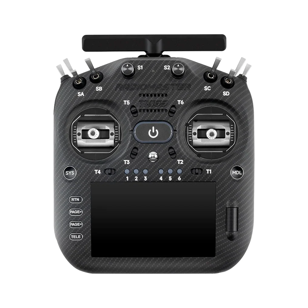 RadioMaster TX16S MK3 Max Black — transparent dark-mode product image 2