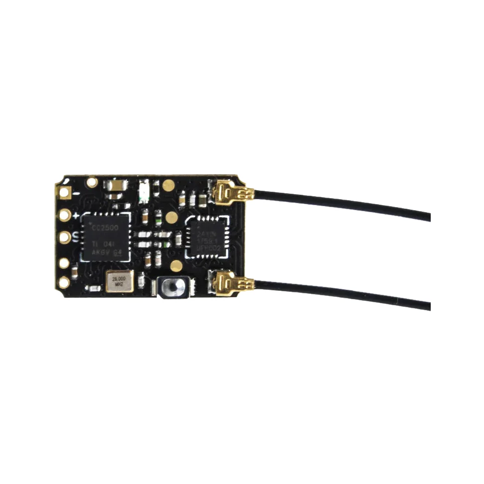 RadioMaster R81 V2 8ch FrSky D8/D16/SFHSS Compatible Receiver (2.4ghz) dark mode product view 1