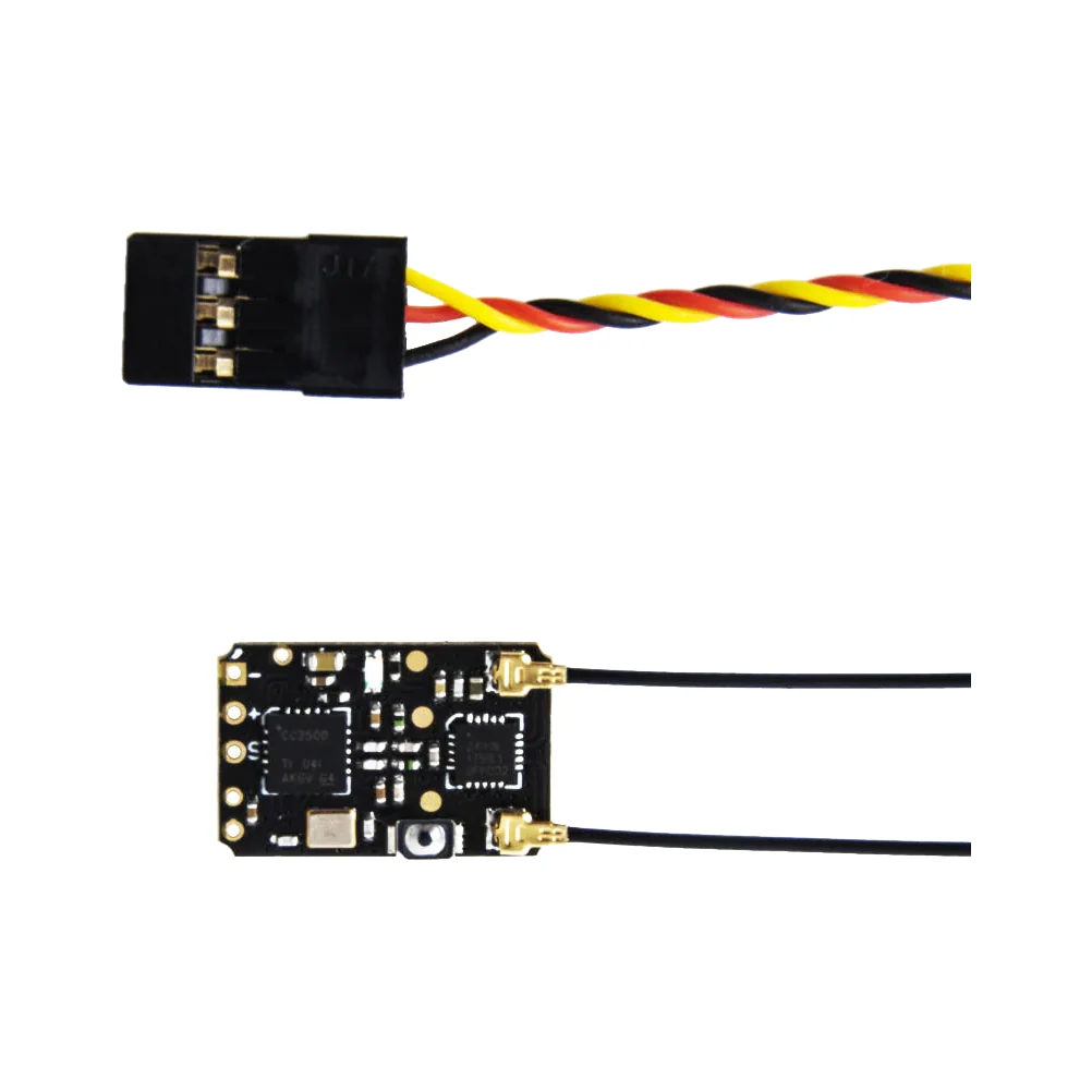 RadioMaster R81 V2 8ch FrSky D8/D16/SFHSS Compatible Receiver (2.4ghz) dark mode product view 2