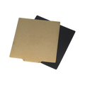 Energetic 410x410mm DOUBLE SIDED Smooth PEI/Textured Gold Spring Steel Sheet (Suits Ratrig)