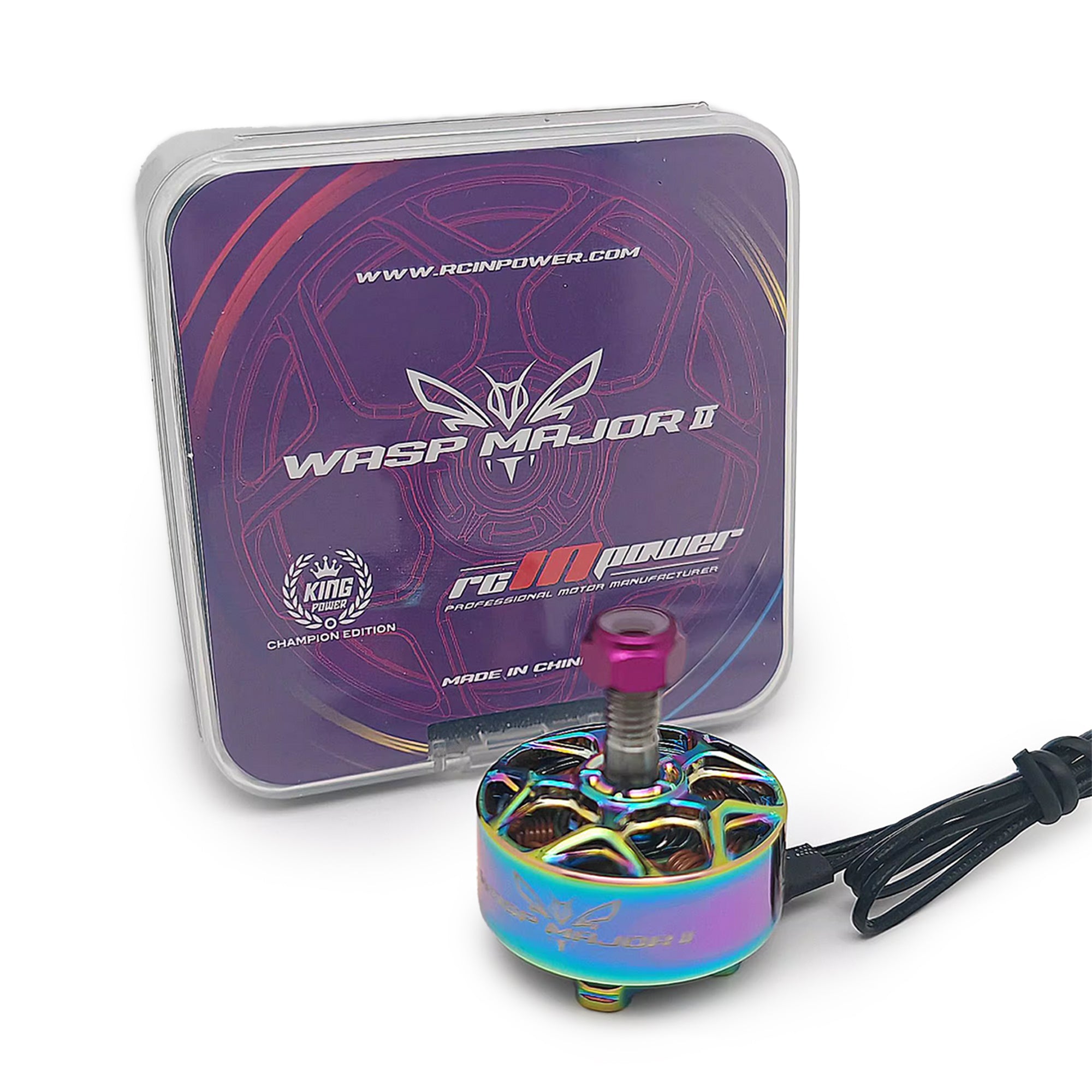 RCINPOWER Wasp Major V2 22.6-6.1 Champion Edition 2160KV Motor