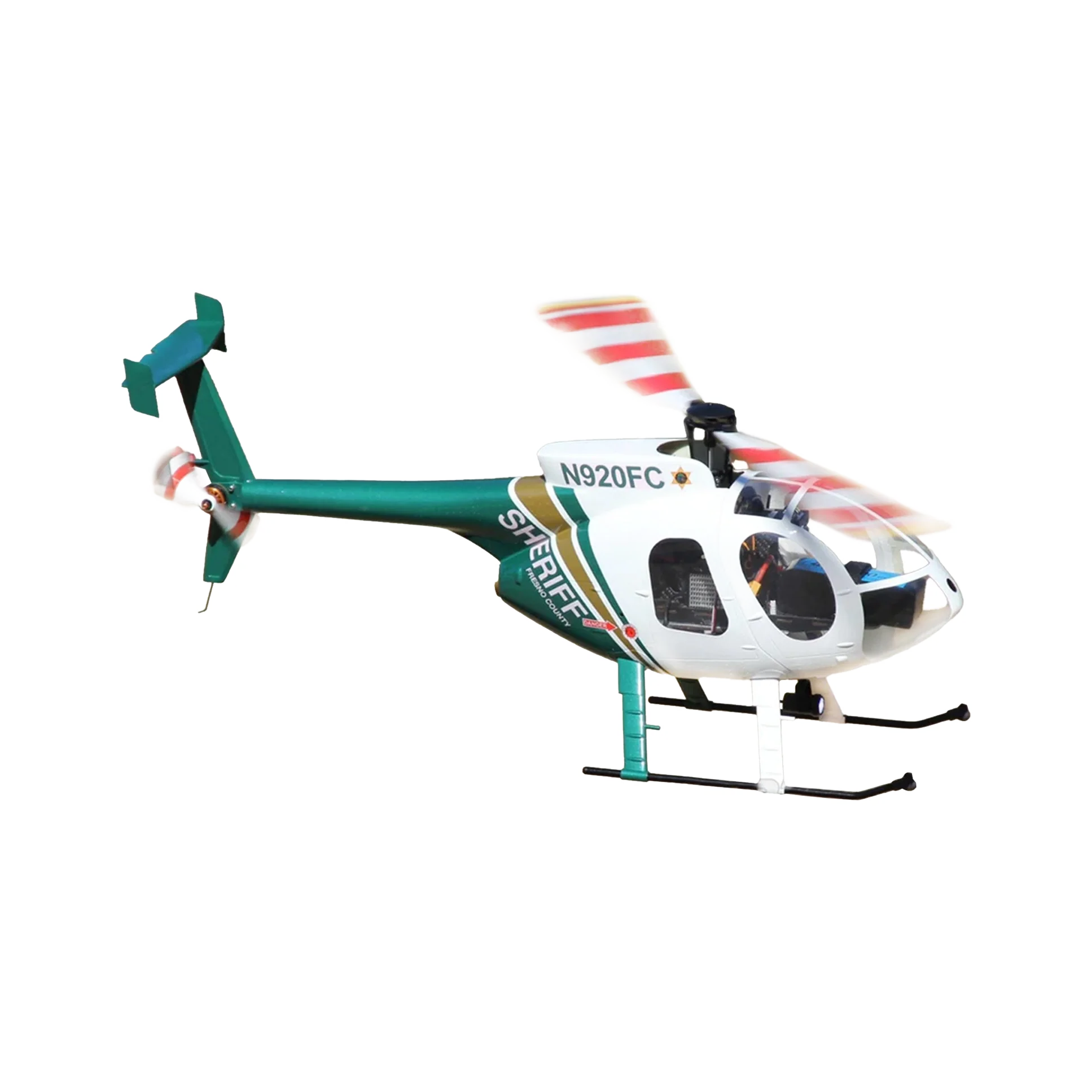 Roban Model RotorScale MD-500E Super Scale 470 Size GPS Stabilised Helicopter [DG] — dark-mode product image 1