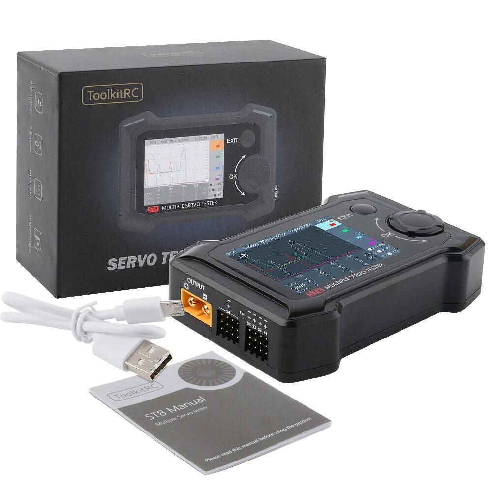 ToolkitRc ST8 Advanced Servo Tester