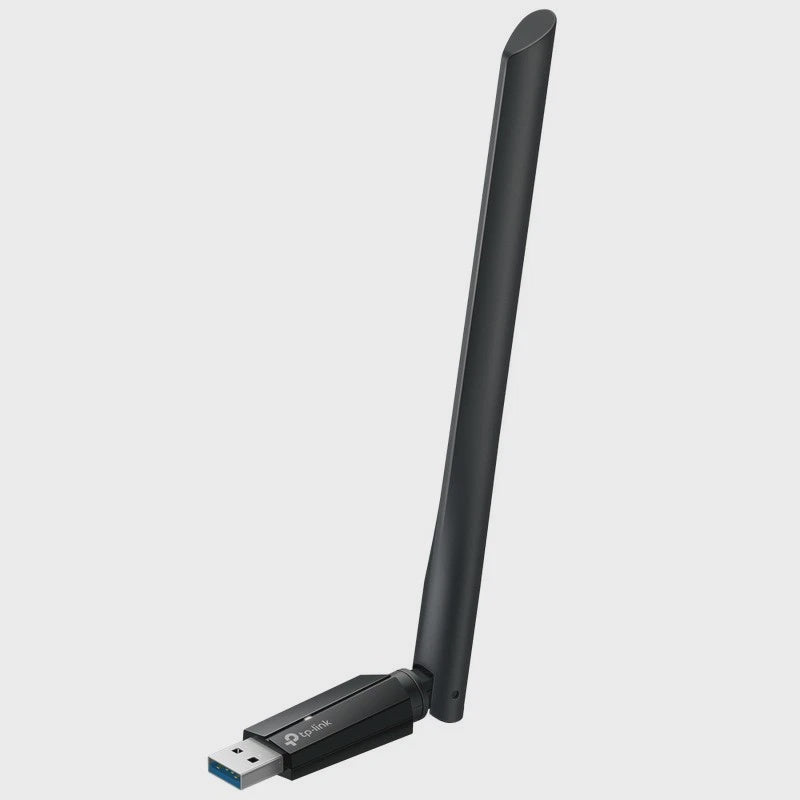 TP-Link Archer TBE400U Plus BE6500 Tri-Band Wi-Fi 7 High Gain Wireless USB Adapter [PC]