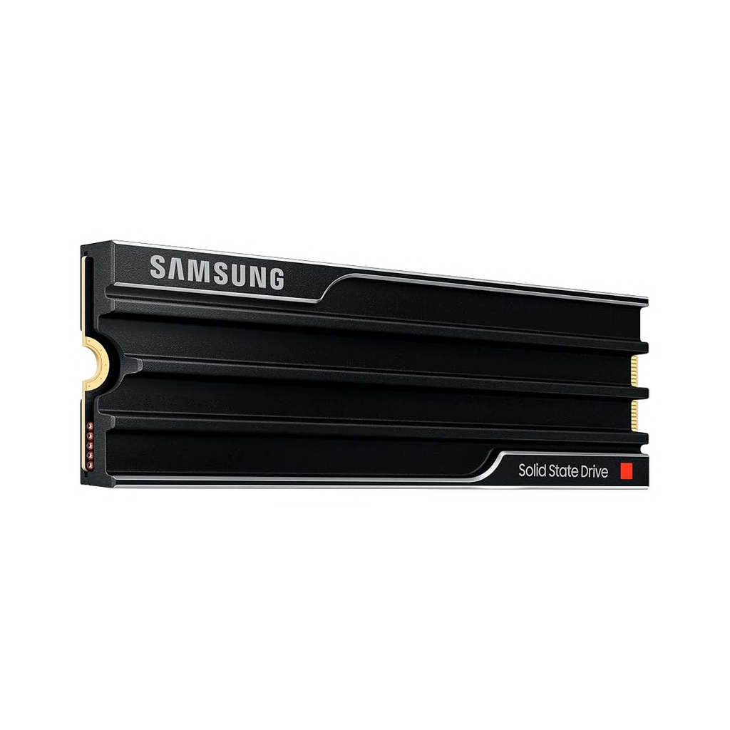 Samsung 9100 PRO NVMe PCIe Gen5 SSD 1TB with Heatsink dark mode image 1