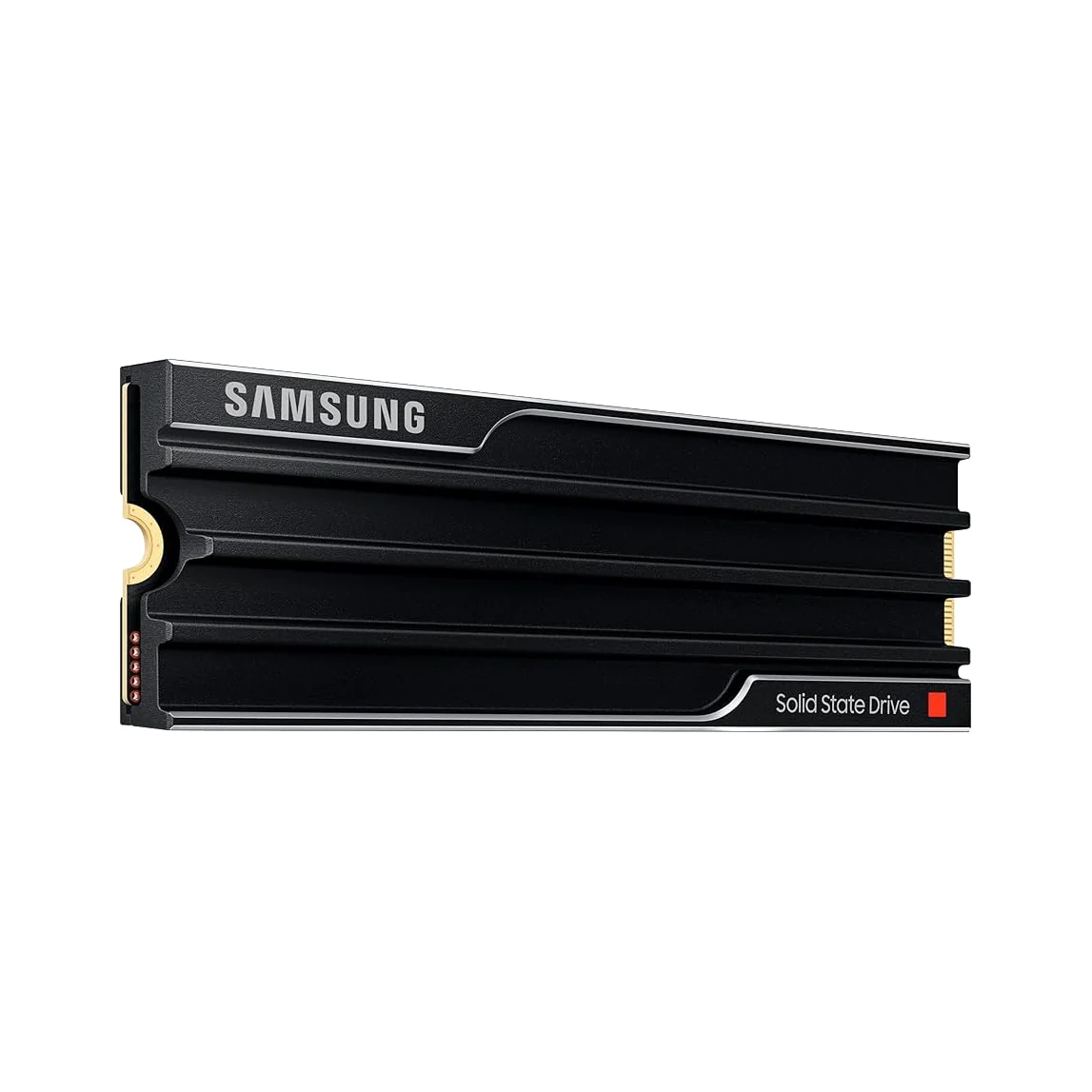 Samsung 9100 PRO NVMe PCIe Gen5 SSD 1TB with Heatsink dark mode image 1