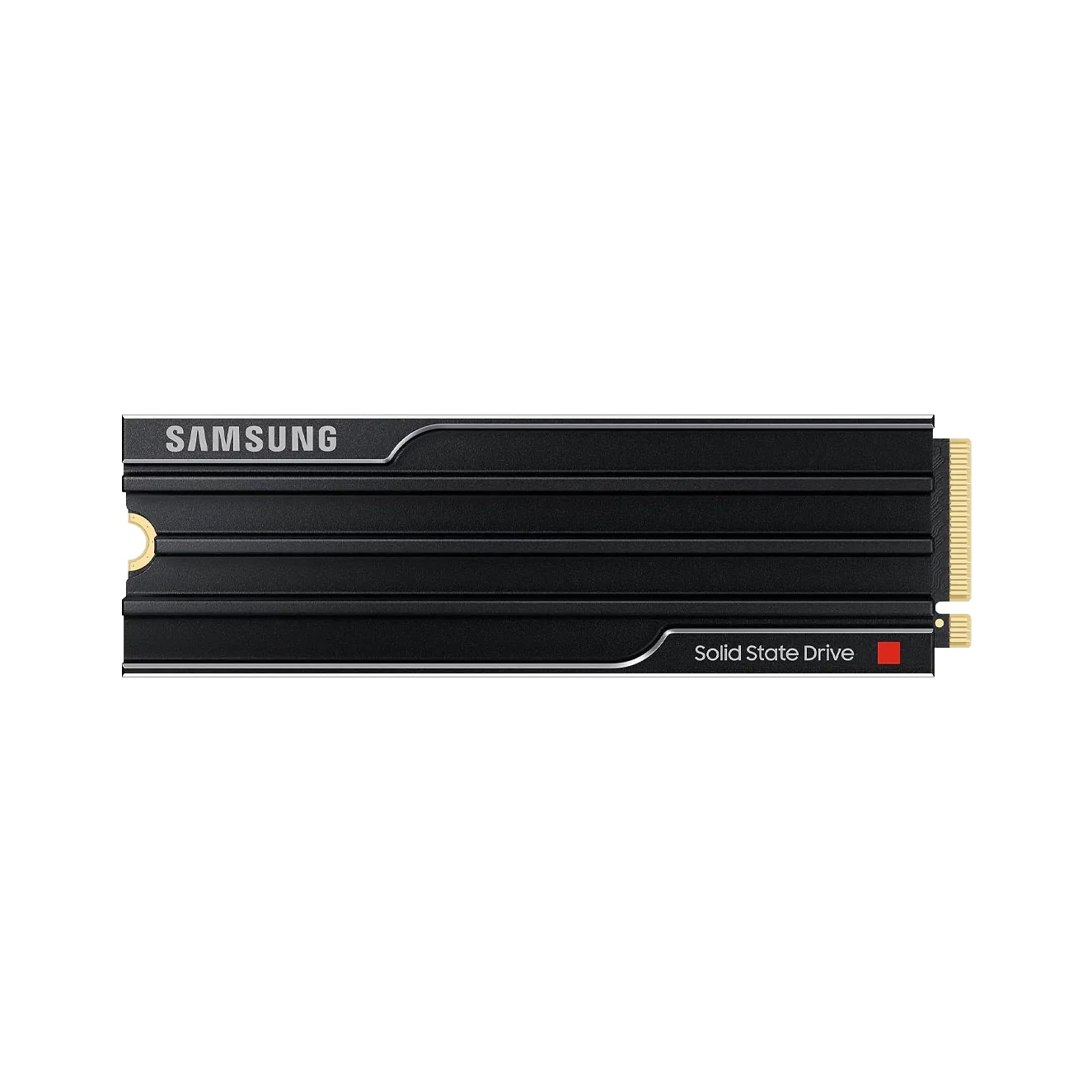Samsung 9100 PRO NVMe 4TB SSD – dark mode product image