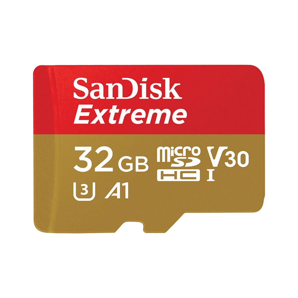 SANDISK SDSQXAF-032G-GN6MN 32GB MICRO SDHC EXTREME A1 V30, UHS-I/ U3, 100MB/s ,NO SD ADAPTER