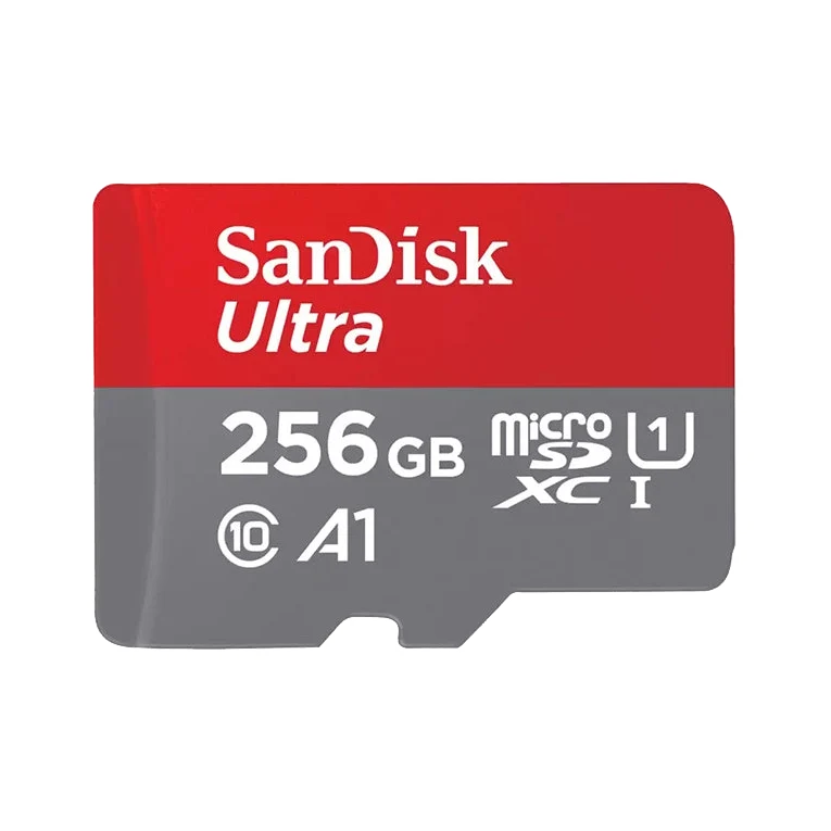 Sandisk Ultra microSDXC — transparent dark-mode product image 1