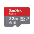 SanDisk 32GB Ultra microSDHC A1 UHS-I/U1 Class 10 Memory Card SDSQUA4-032G-GN6MN (Adapter Not Included)
