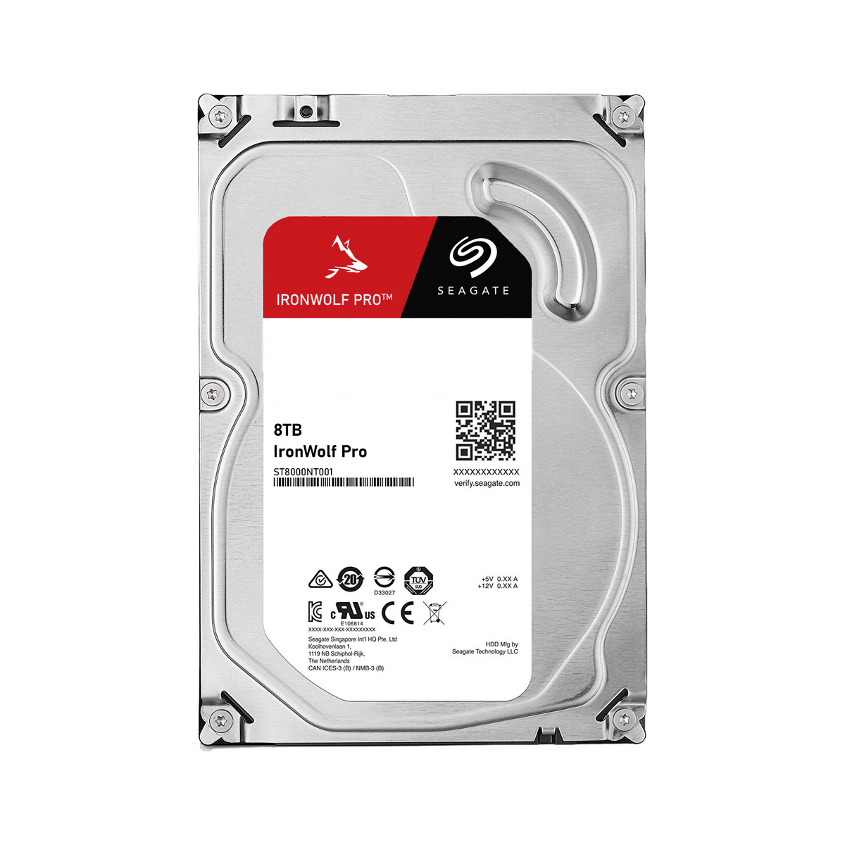 Seagate IronWolf 8TB NAS HDD HASEA8TB-IWNAS72 [PC] - product view 1