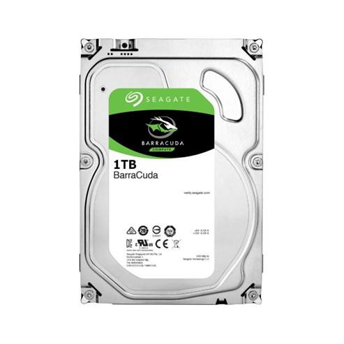 Seagate BarraCuda HDD 1TB 7200RPM SATA 3 3.5 Inch Internal hard drive ST1000DM010 [PC]