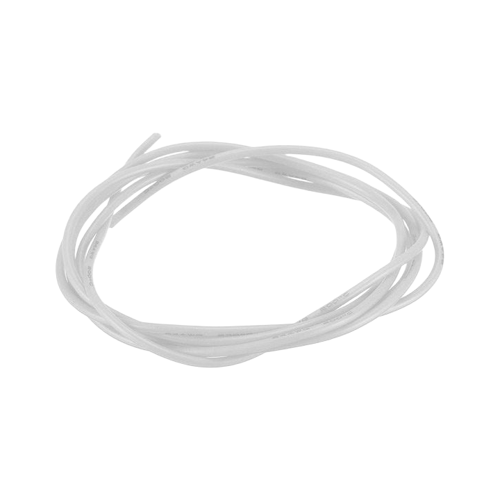 Silicone Soft Heat Proof Wire 1 Metre 22AWG - White