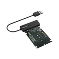 Simplecom SA225 USB3.0 to mSATA + M.2 NGFF B Key [PC]