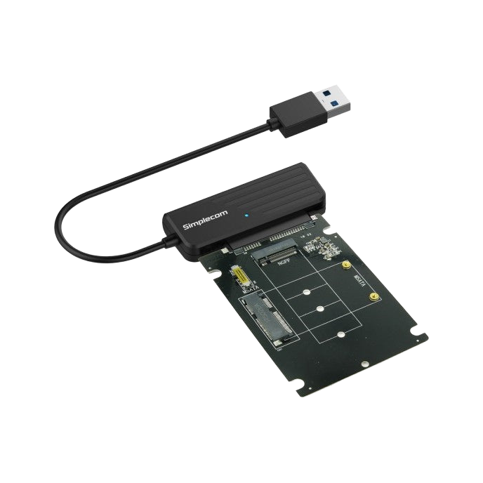 Simplecom SA225 USB3.0 to mSATA + M.2 NGFF B Key [PC]