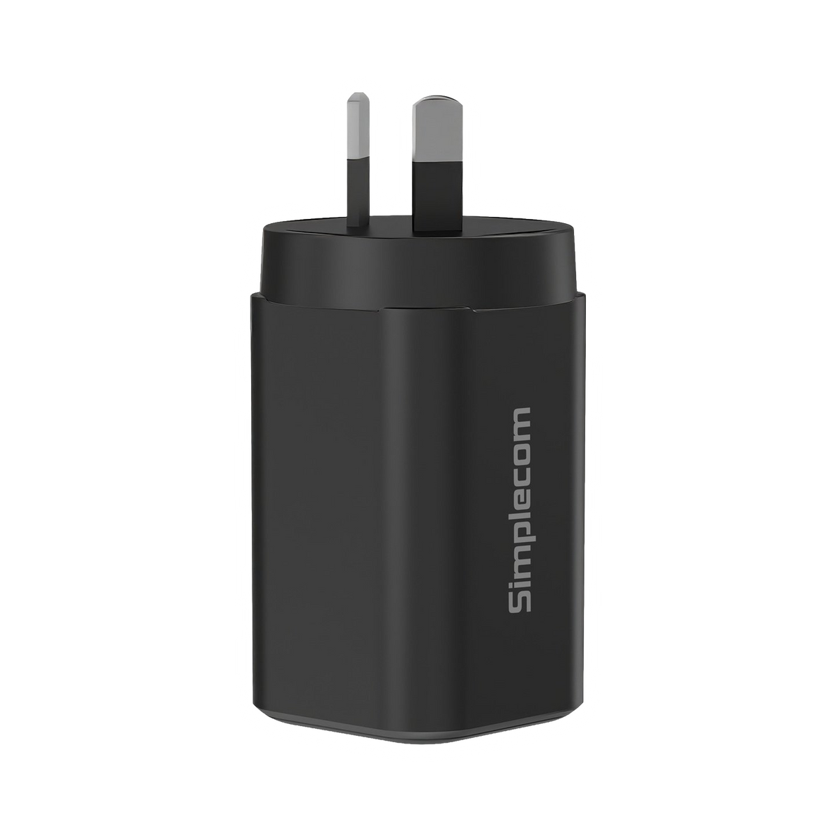 Simplecom CU365 3 Port PD 65W GaN Wall Charger Dual USB-C + USB-A - product view 2