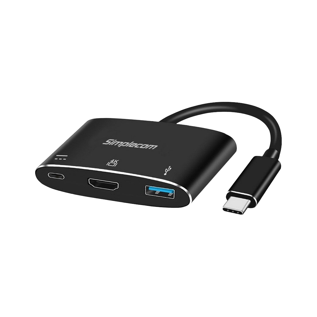 Simplecom DA310 USB 3.1 Type C to HDMI USB 3.0 Adapter with PD Charging (Support DP Alt Mode and Nintendo Switch) [PC]