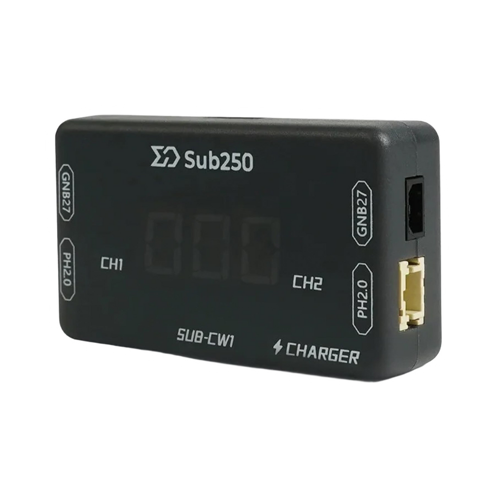 Sub250-CW1 Charger Support for A30 and PH2.0 Plugs
