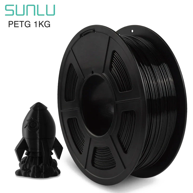 Sunlu PETG filament image 2 on transparent background with Version 4 white halo