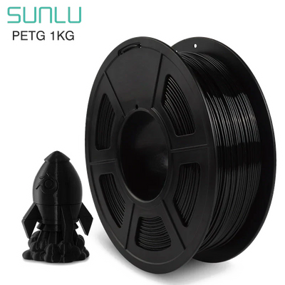 Sunlu PETG filament image 2 on transparent background with Version 4 white halo
