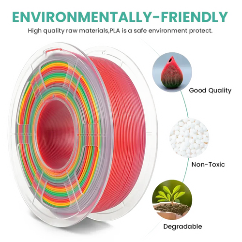 SUNLU Rainbow PLA filament — dark mode Version 4, image 2