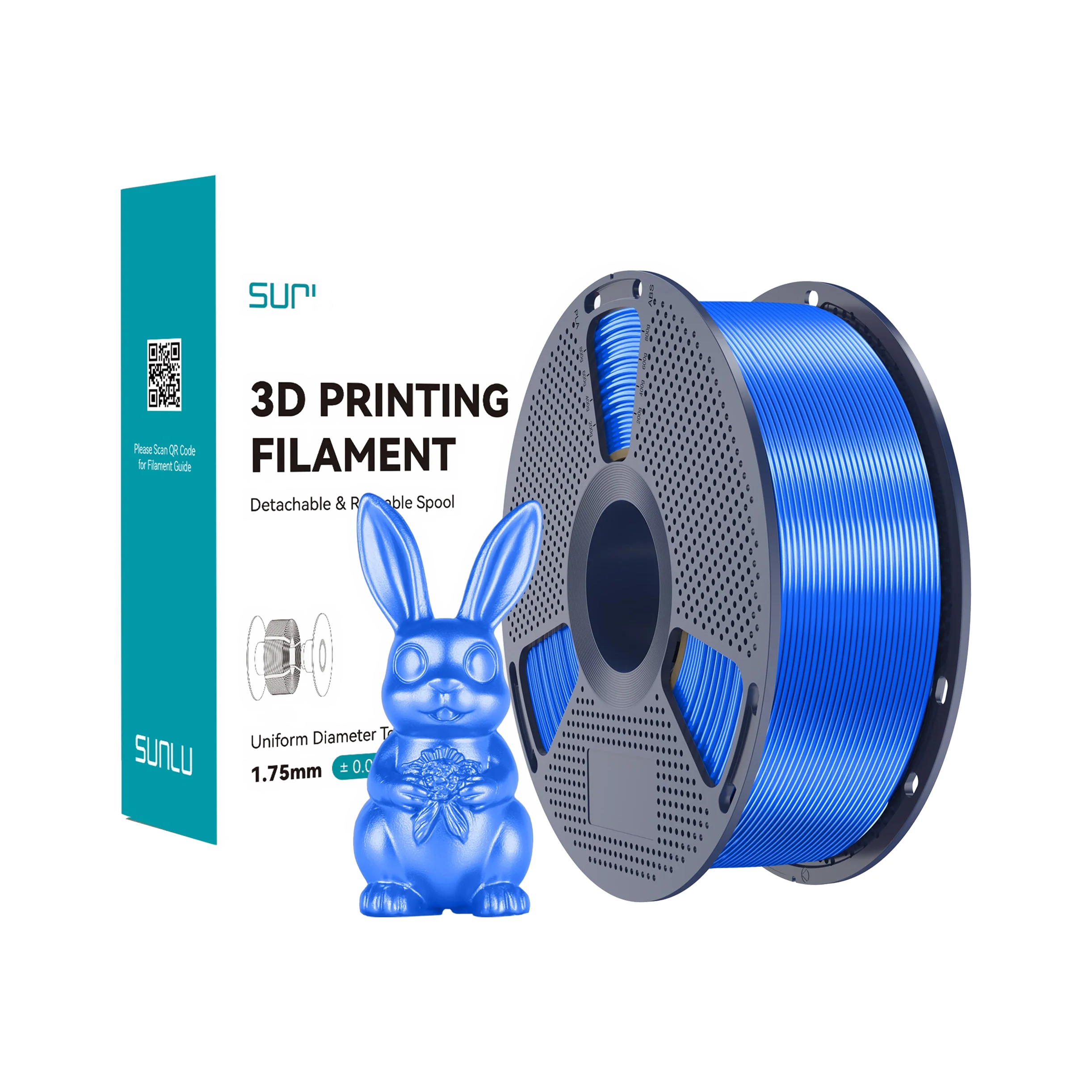 Sunlu Silk PLA+ dark-mode image 1