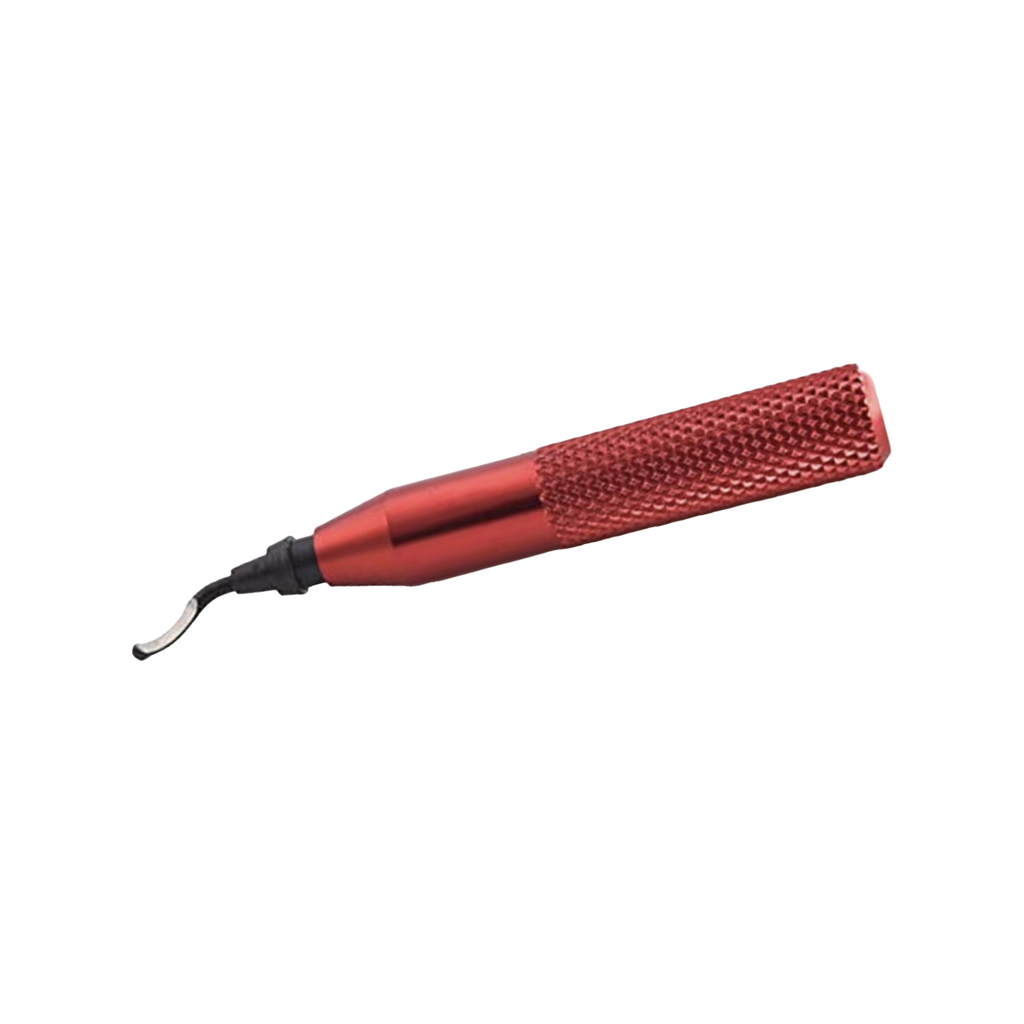 Swivel Head Deburring Tool (Aluminum Handle) For Cleaning 3D Prints - 3.2mm Shaft