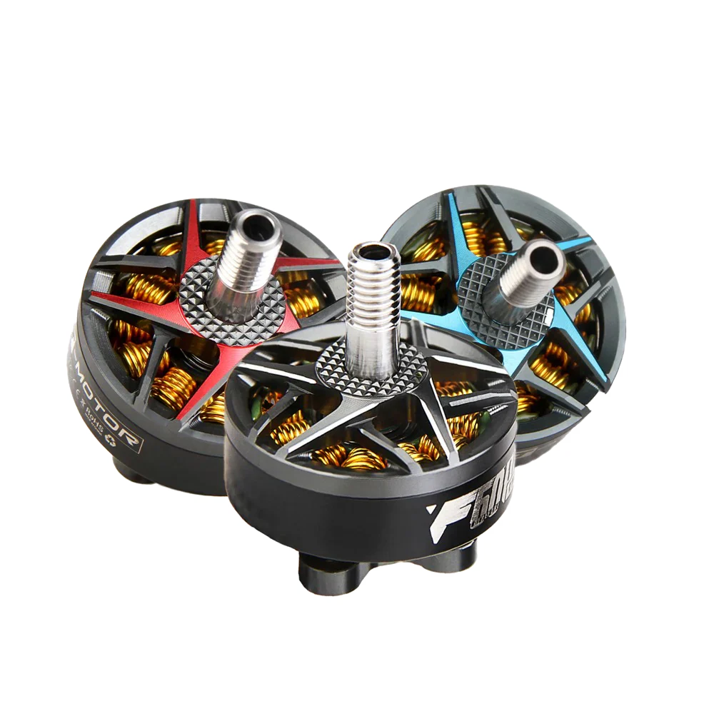 T-Motor F60Pro IV V2.0 motor on transparent background with Version 4 white halo