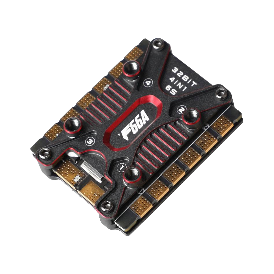 T-Motor F66A Mini 66A 3-6S BLHeli_32 4-In-1 ESC - 20x20