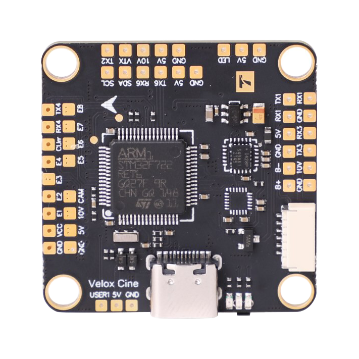 T-Motor Velox Cine ICM42688-P F7 Flight Controller(Analog/HD Compatible)