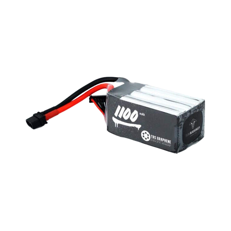 TBS Graphene 1100mAh 22.2V 6S 130C XT60 LiPo Battery [DG]