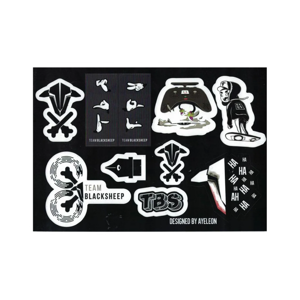 TBS Stickers By AYELEON dark mode product view 1