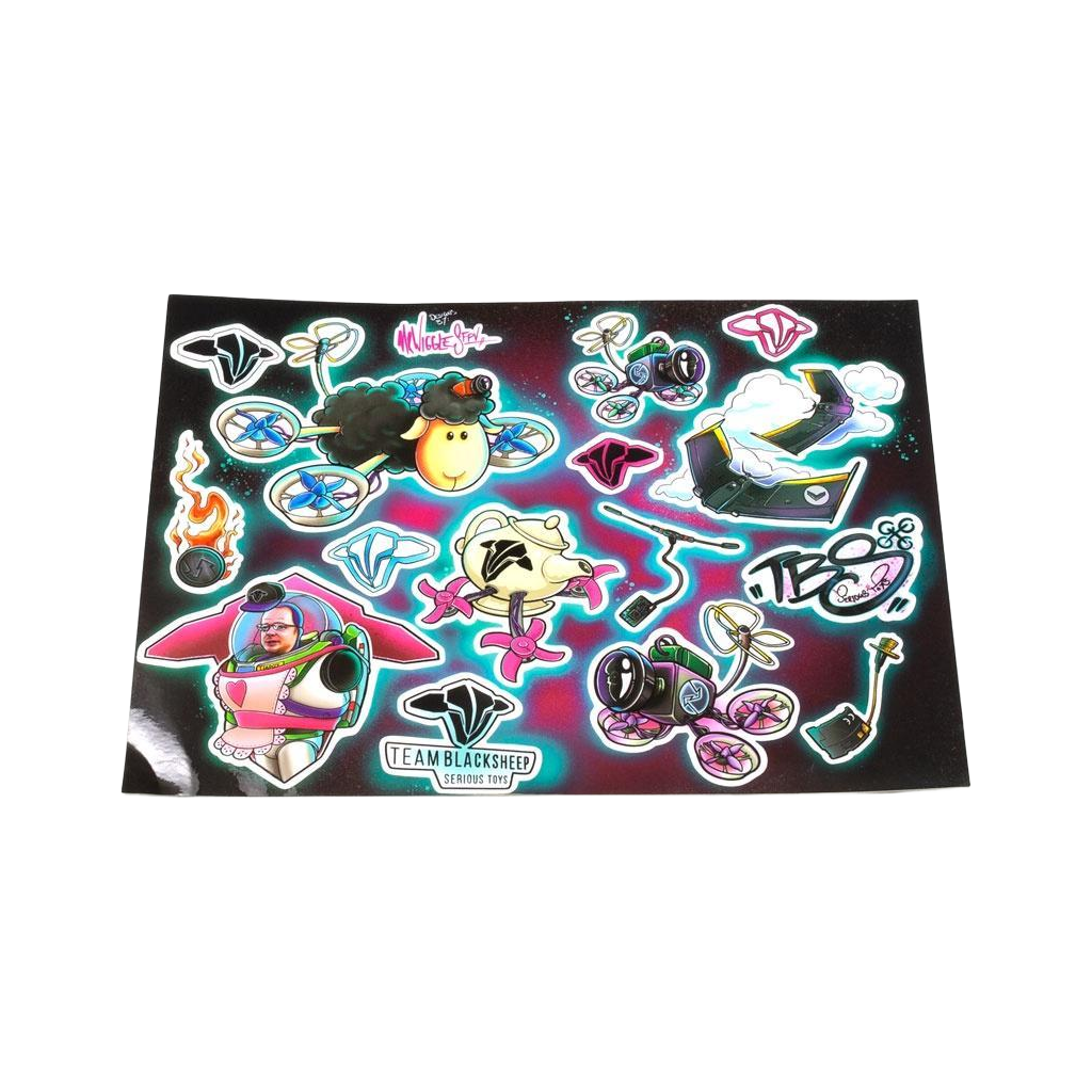 TBS Galaxy Stickers By Mr. WigglesFPV