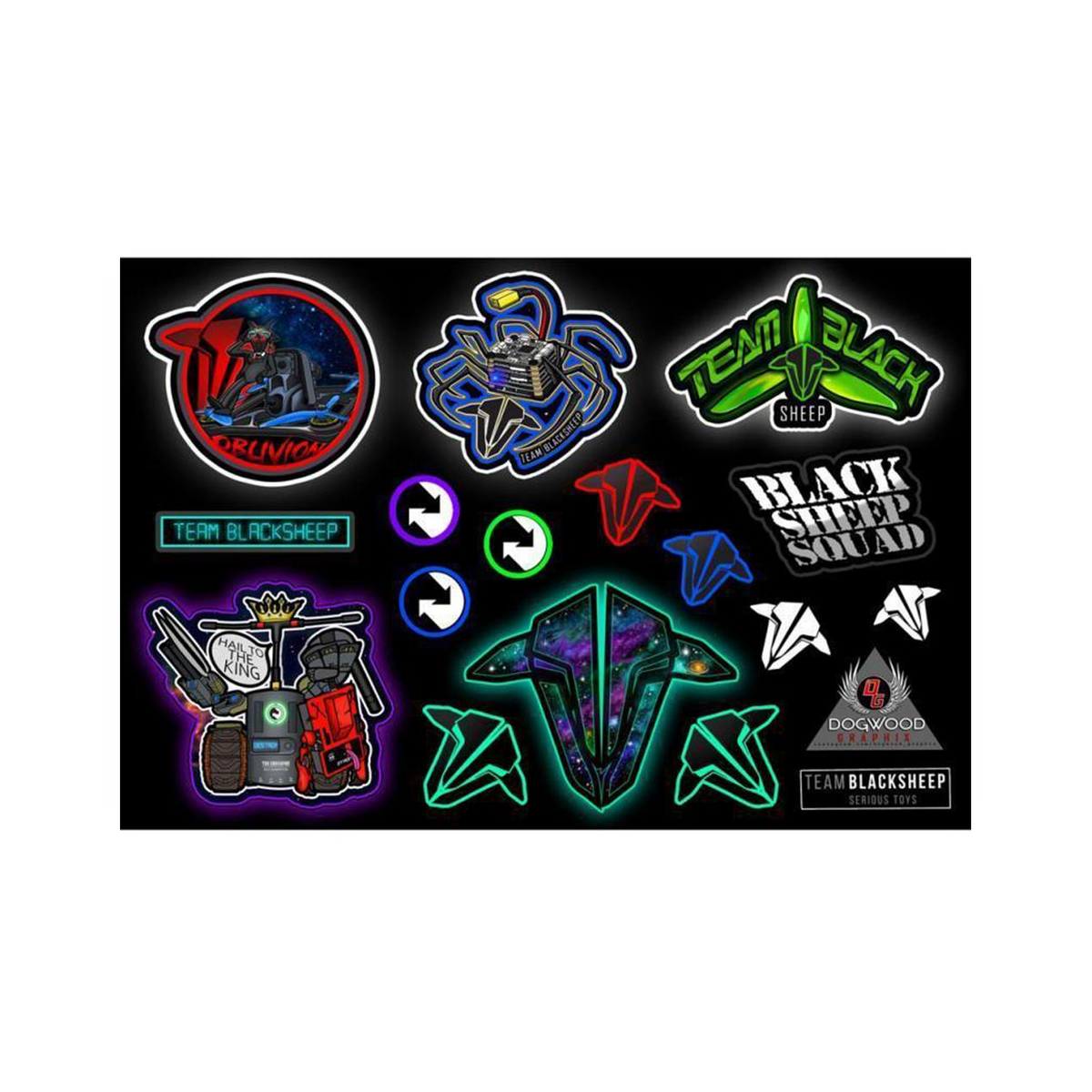 TBS STickers by Dogwood Graphix