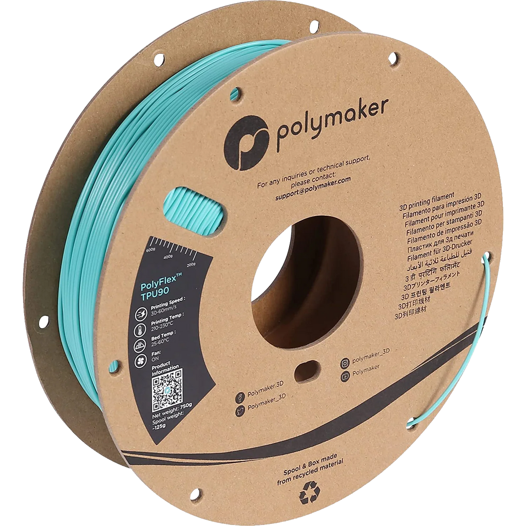 PolyMaker PolyFlex TPU90 1.75mm Filament 750g