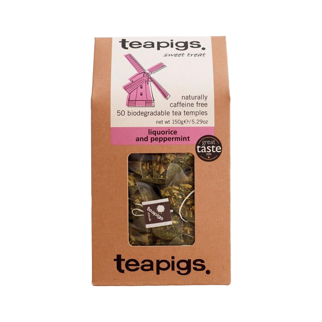 Teapigs Liquorice and Peppermint Tea (50 Bags)
