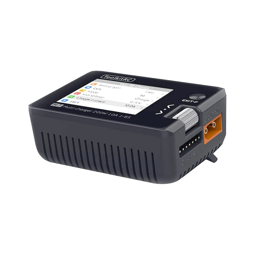 ToolKitRC M7 200W 10A 2-6S DC Multifunction Balance Charger (DC INPUT)