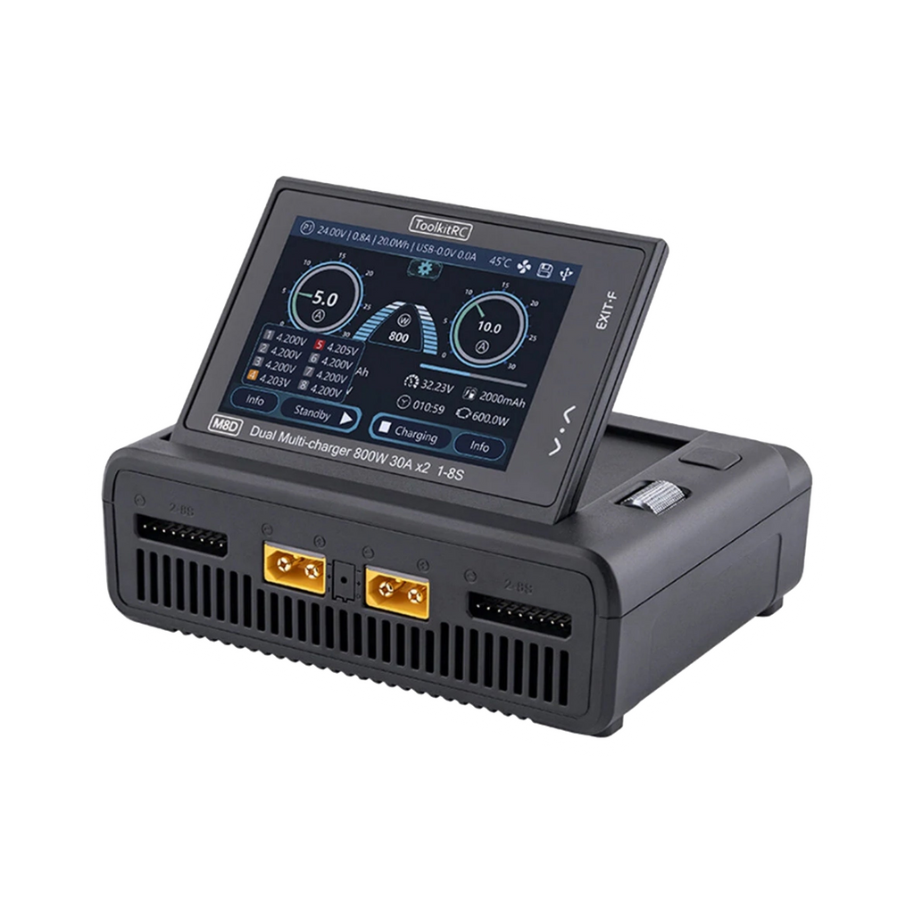 ToolkitRC M8D Touch Screen Balance Charger