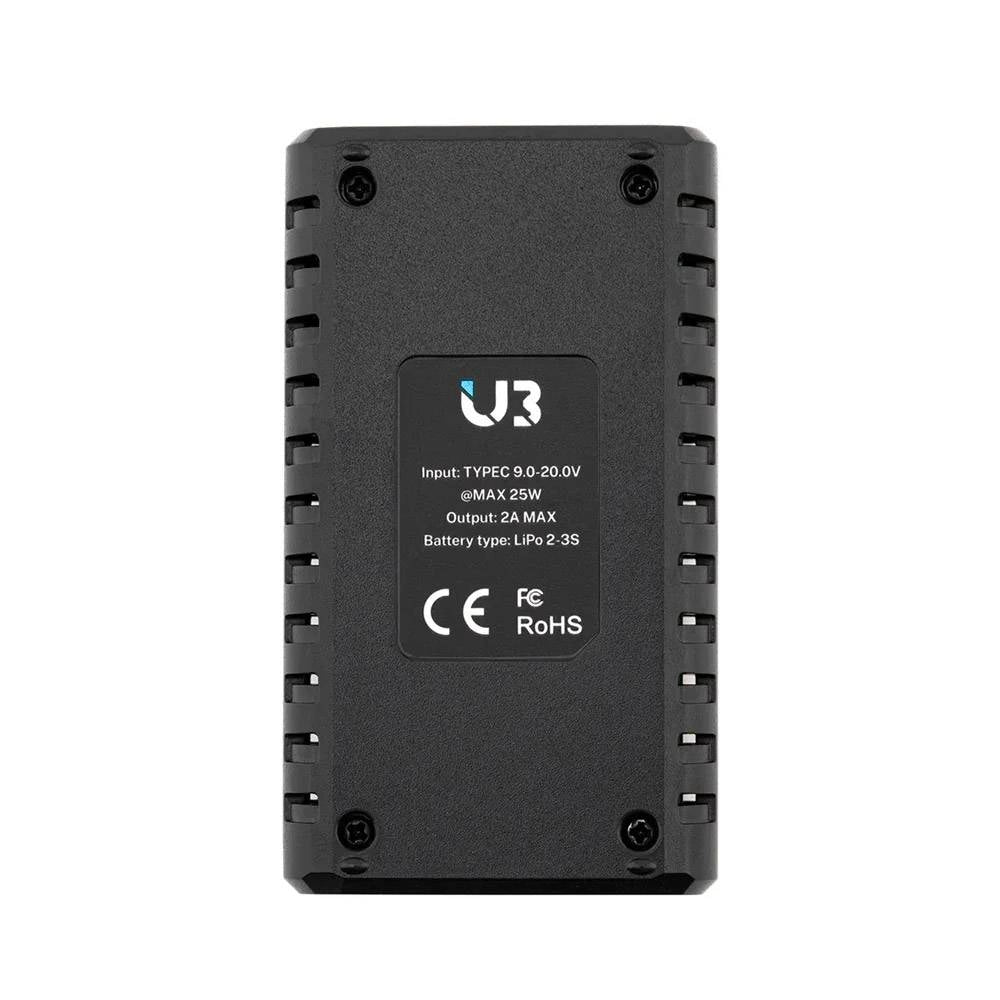 ToolkitRC U3 25W 2-3S USB-C Balance LiPo Charger