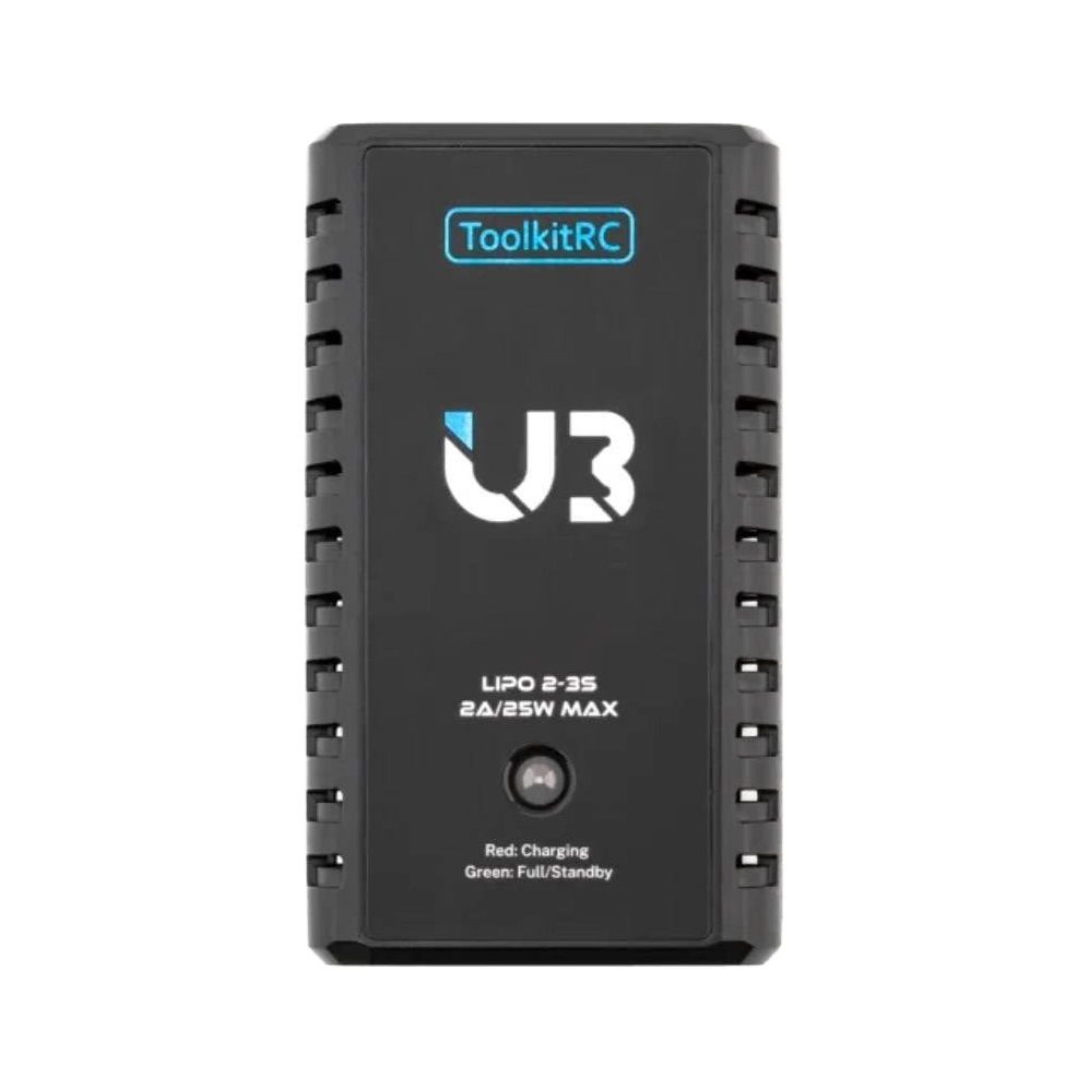 ToolkitRC U3 25W 2-3S USB-C Balance LiPo Charger