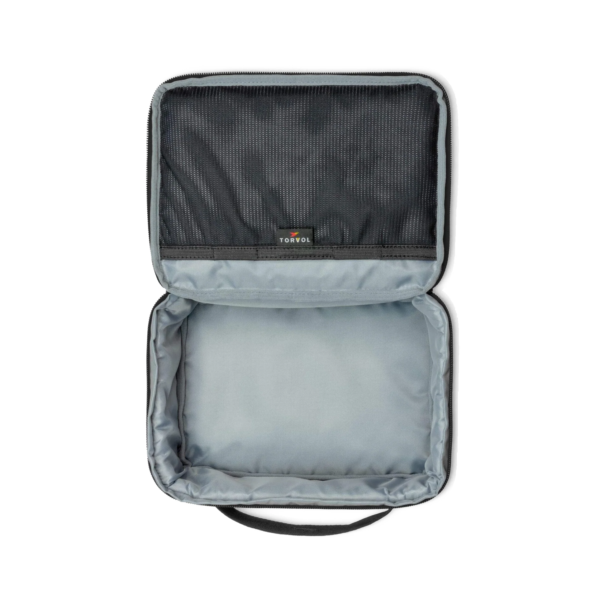 Torvol LiPo Safe Bag Elite open — transparent dark-mode product image 2