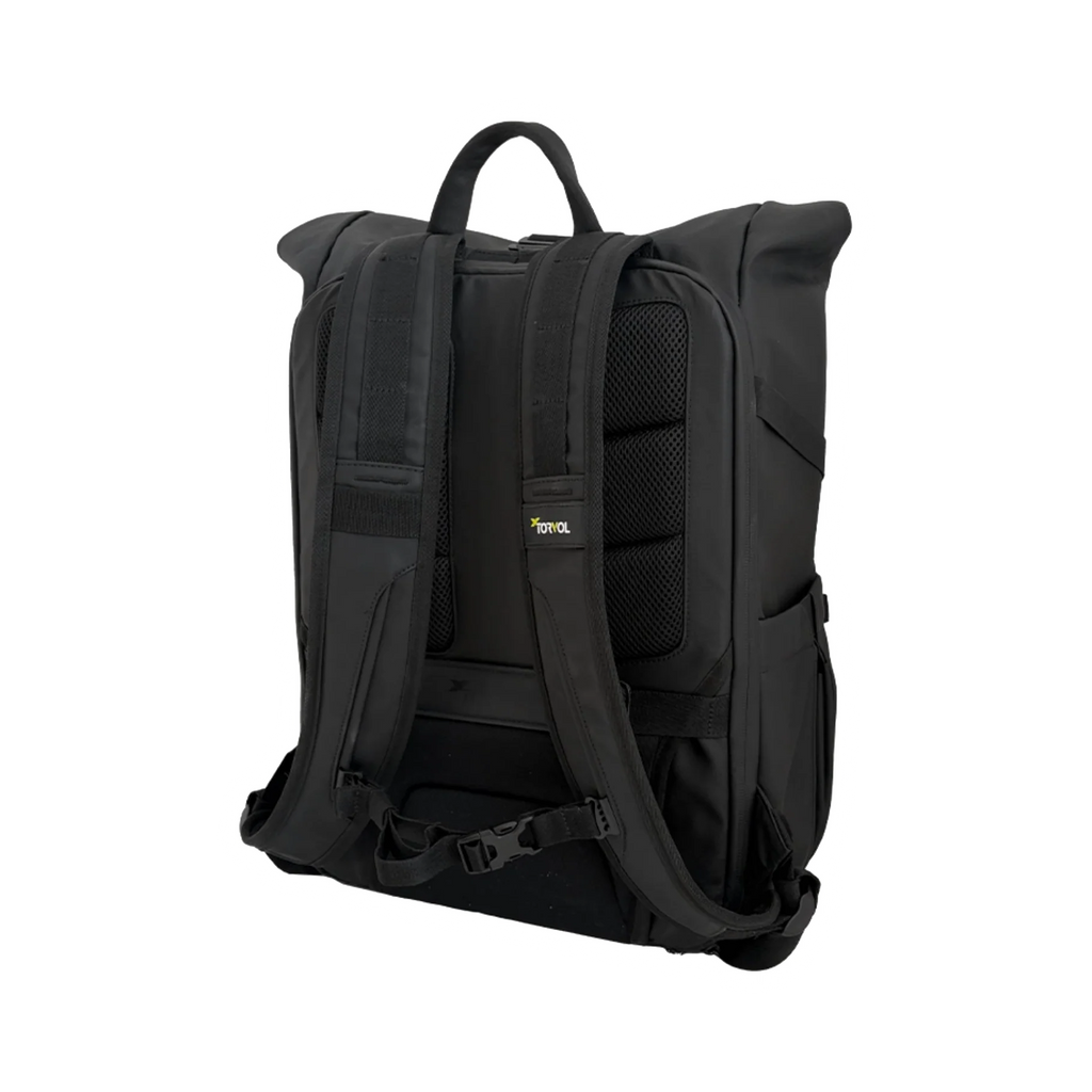 Torvol Neo Backpack rear — transparent dark-mode product image 2
