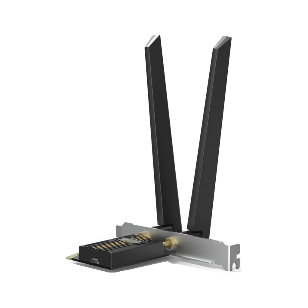 TP-Link Archer TBE552E BE9300 Wi-Fi 7 PCIe Adapter — transparent dark-mode product image 1, Version 4