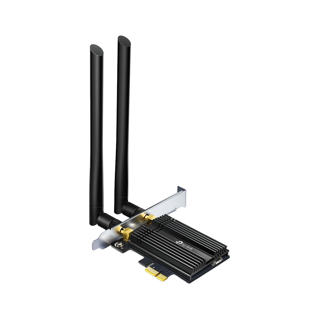TP-Link Archer TX50E AX3000 Wi-Fi 6 Bluetooth 5.0 PCIe Adapter LAN 802.11bgn 5 GHz 2402Mbps Bluetooth 5.0 (WIFI6)