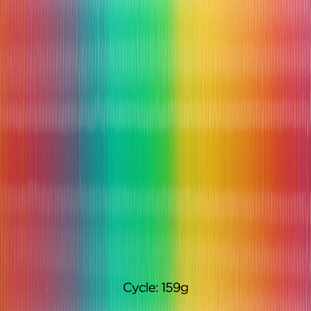 Polymaker Panchroma Gradient Translucent Rainbow PLA 1.75mm Filament 1kg