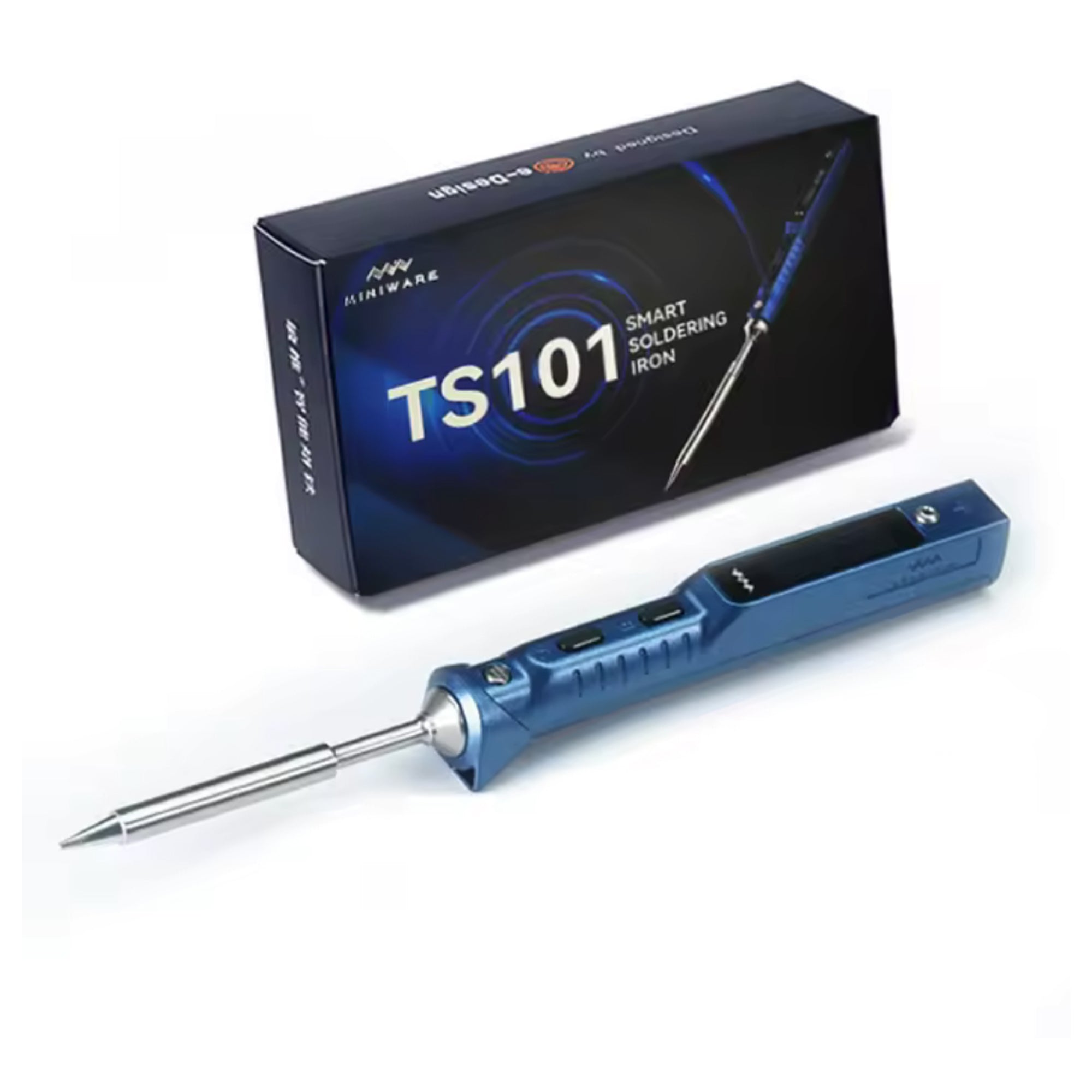 Miniware TS101 Smart Soldering Iron (Black)